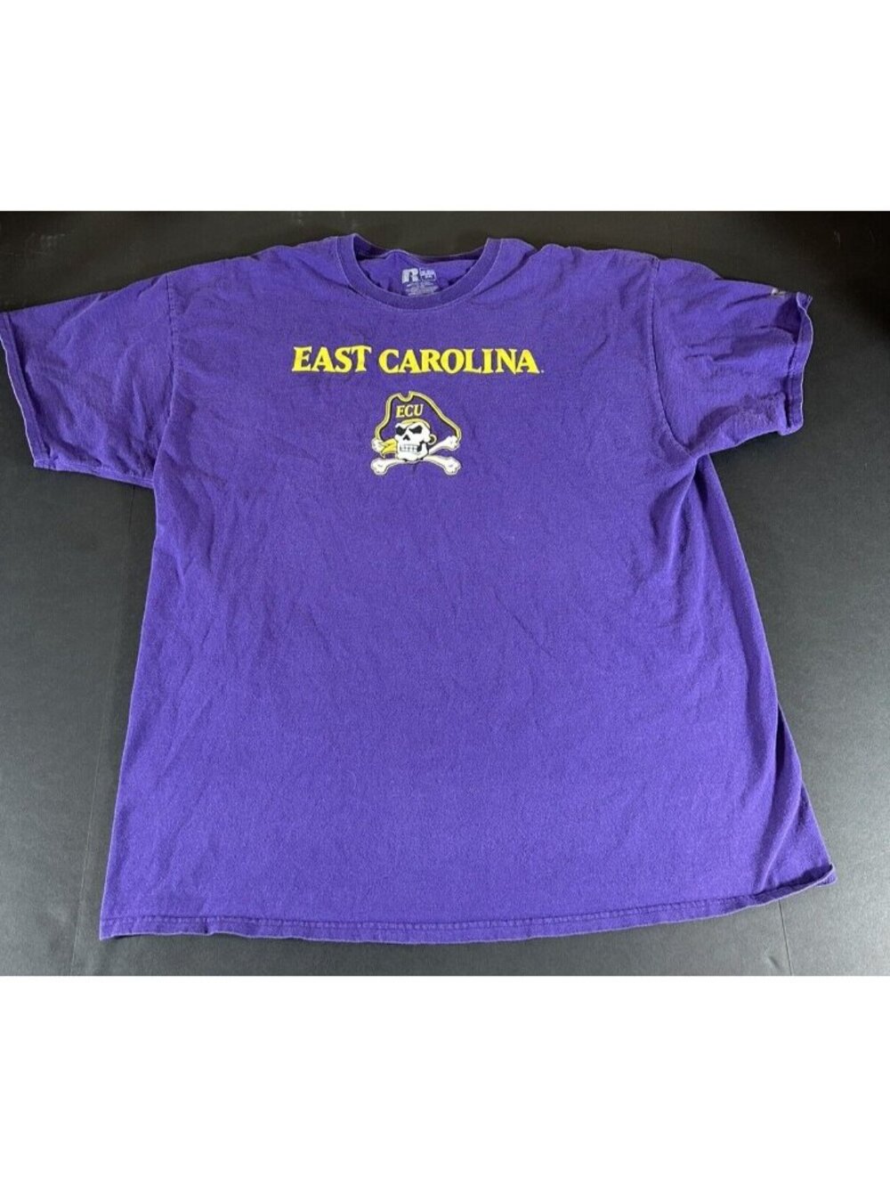 Russel Athletics East Carolina t shirt Sz 2XL